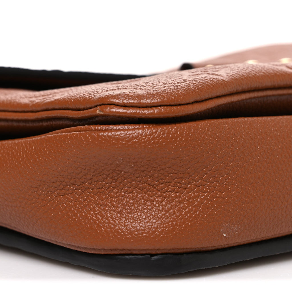 Empreinte Pochette Metis Cognac