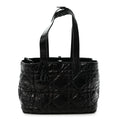 Crinkled Calfskin Macrocannage Medium Toujours Black