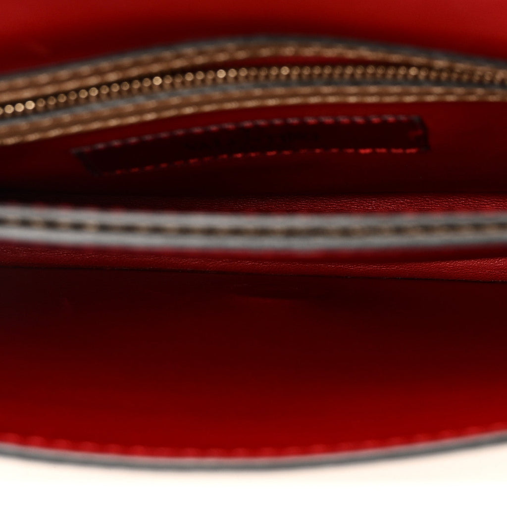 Nappa Rockstud Wristlet Clutch Alpaca
