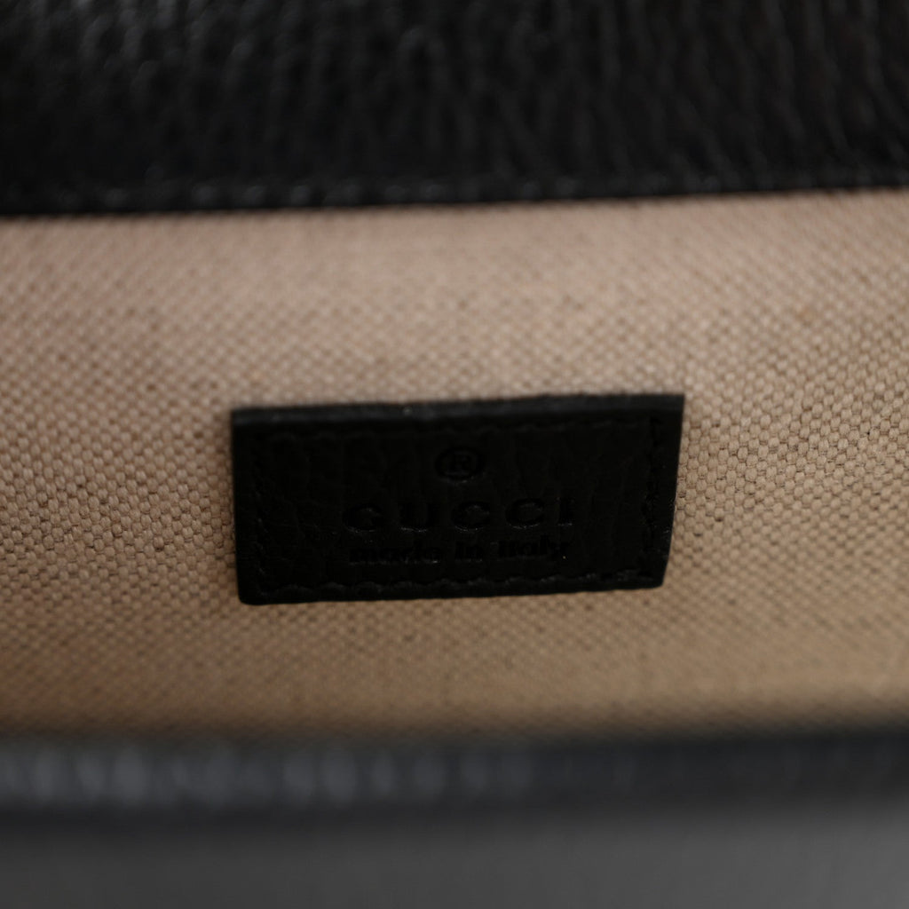 Calfskin Mini Dionysus Shoulder Bag Black