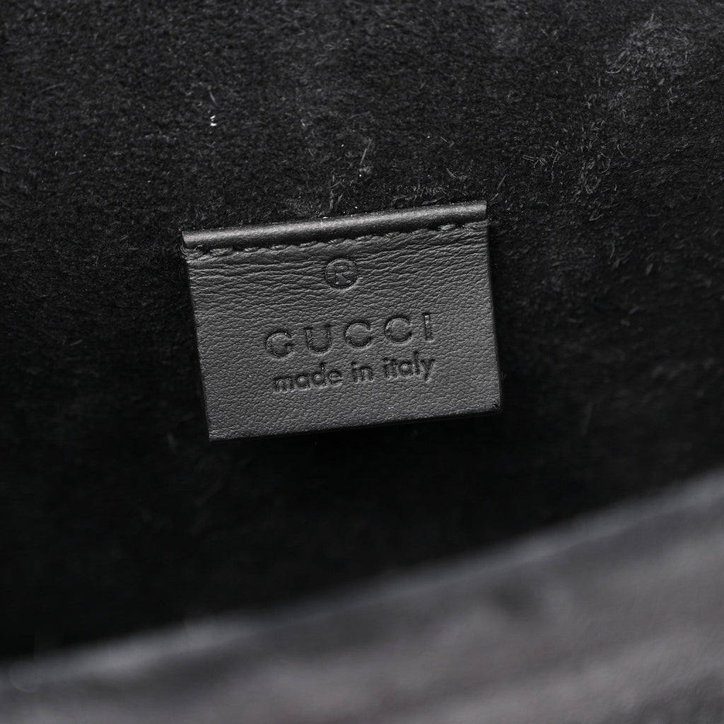 GG Supreme Monogram Mini Dionysus Shoulder Bag Black