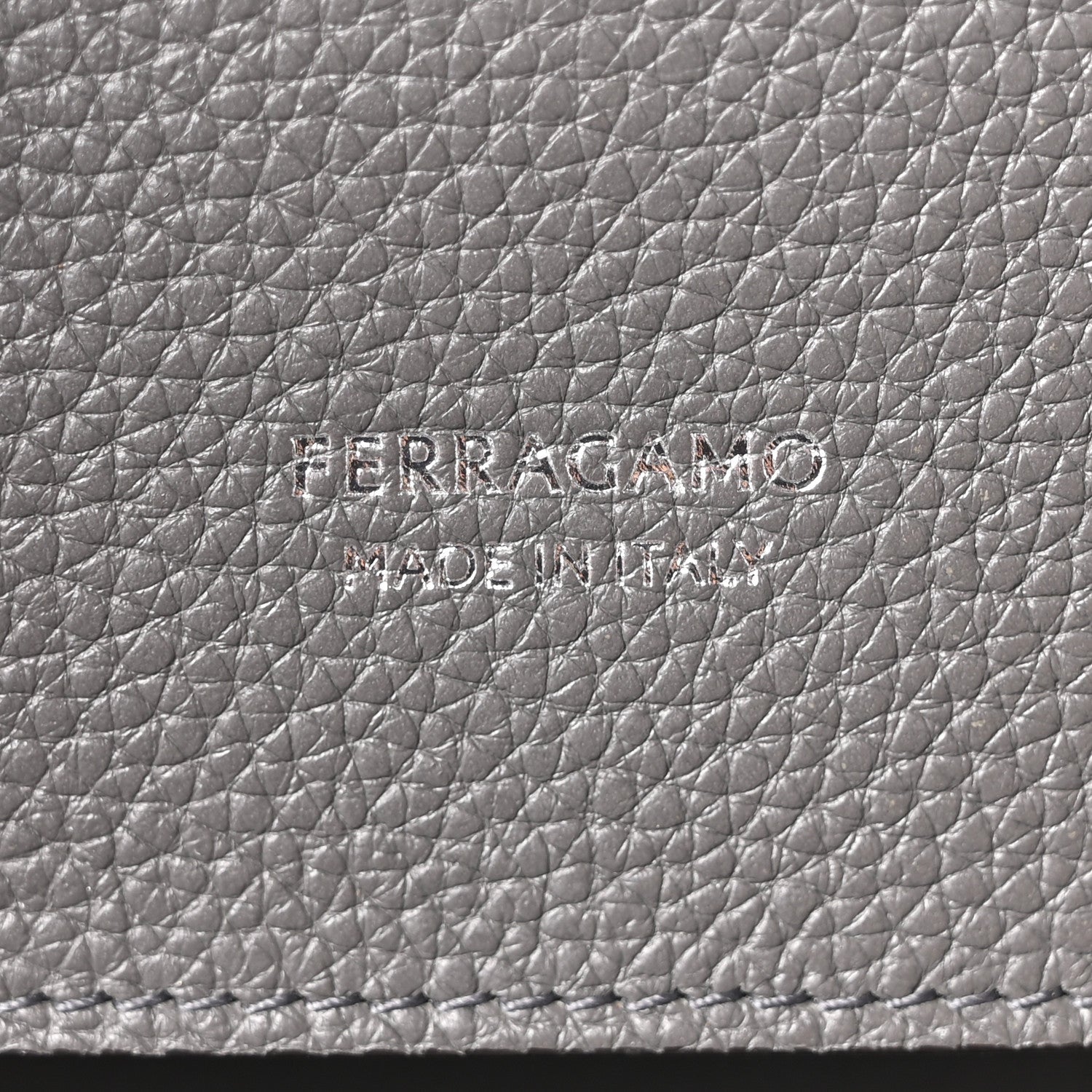 Calfskin Medium Studio Soft Bag Grey