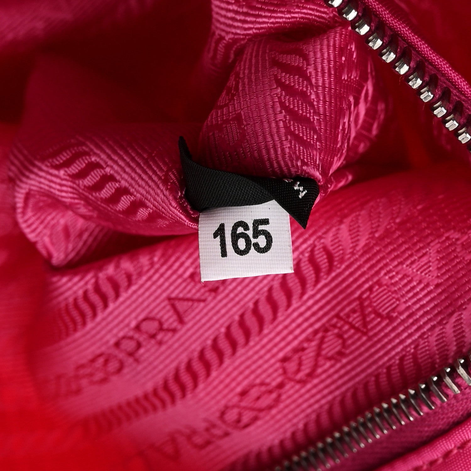 Tessuto Nylon Quilted Shopping Tote Fuxia