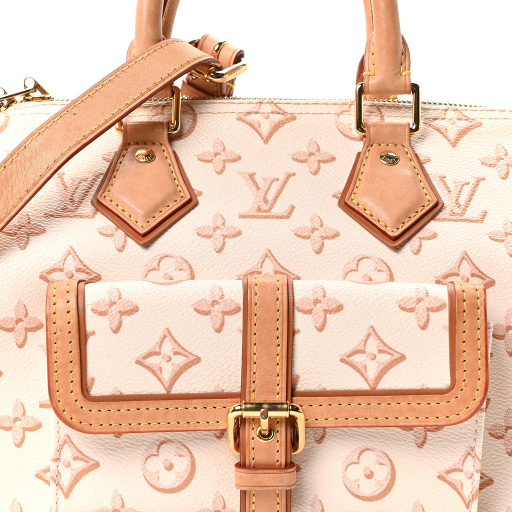 Monogram Fall for You Speedy Bandouliere 25 Beige Clair
