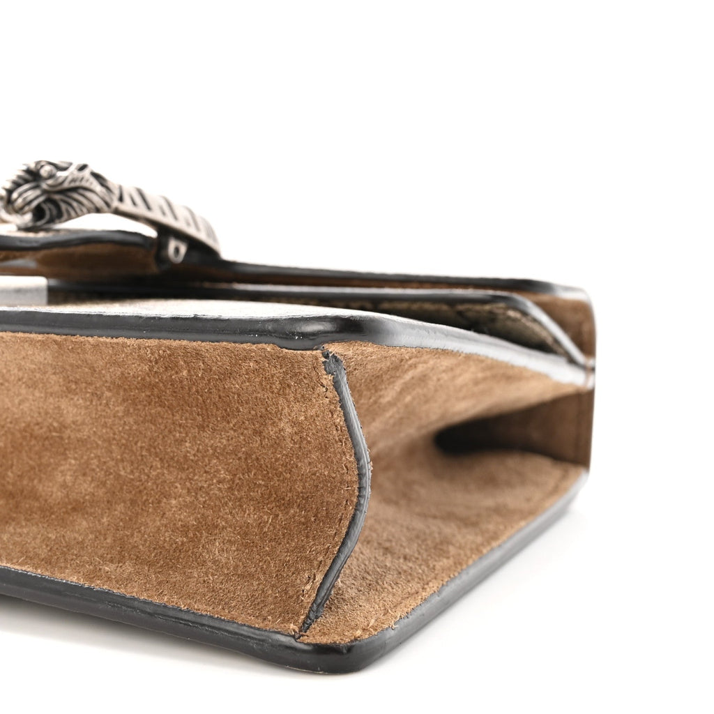 GG Supreme Monogram Mini Dionysus Shoulder Bag Taupe