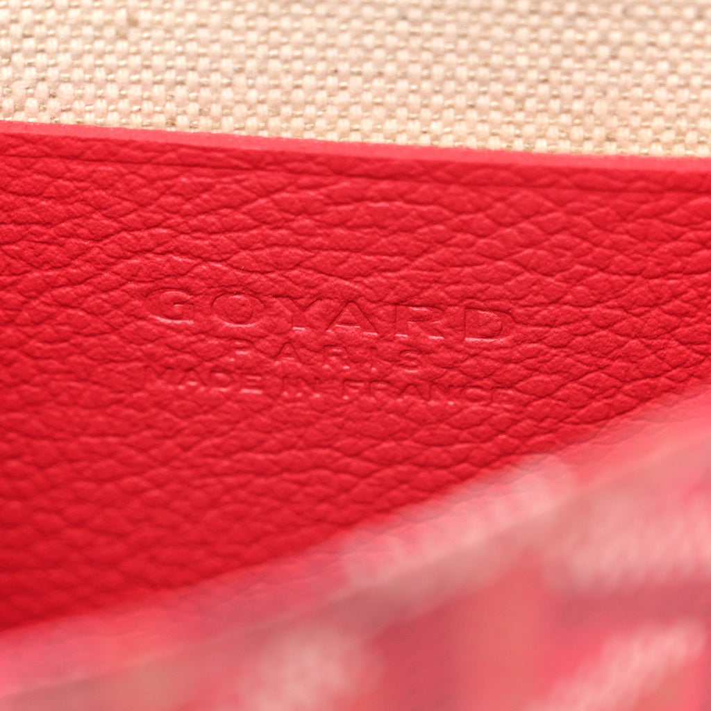 Goyardine Le Jardin Plumet Wallet Clutch Fuchsia