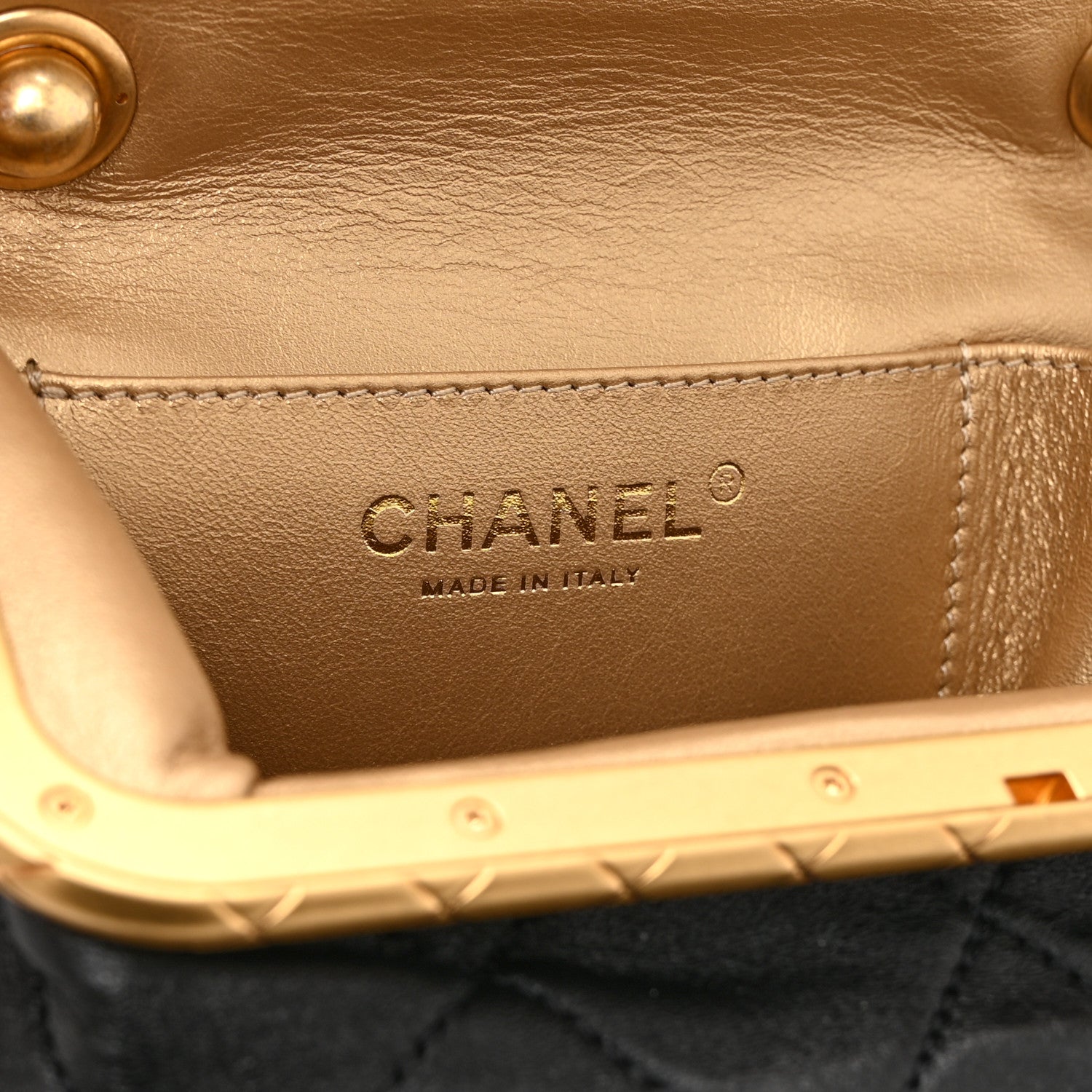 Lambskin Quilted My Crush Bag Black