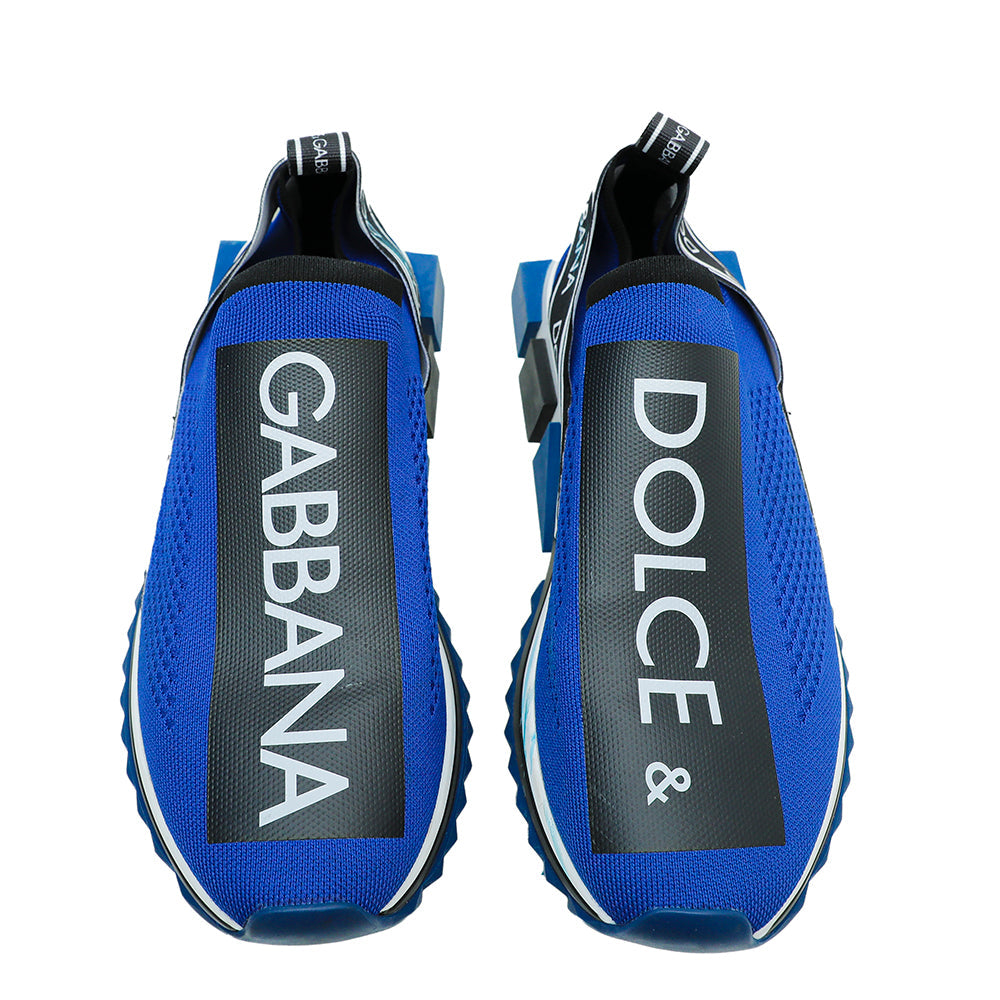 Dolce & Gabbana Bicolor Sorrento Mesh Sneaker 43