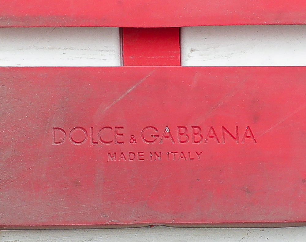 Dolce & Gabbana Bicolor Sorrento Mesh Sneaker 43