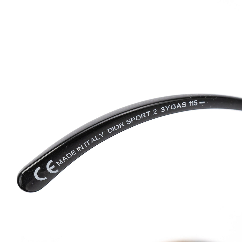Dior Sport 2 Black Shield Sunglasses