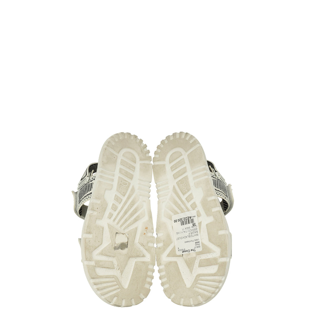 Christian Dior Bicolor DiorAct Technical Mesh Sandal 38
