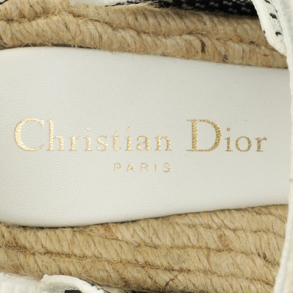 Christian Dior Bicolor DiorAct Technical Mesh Sandal 38