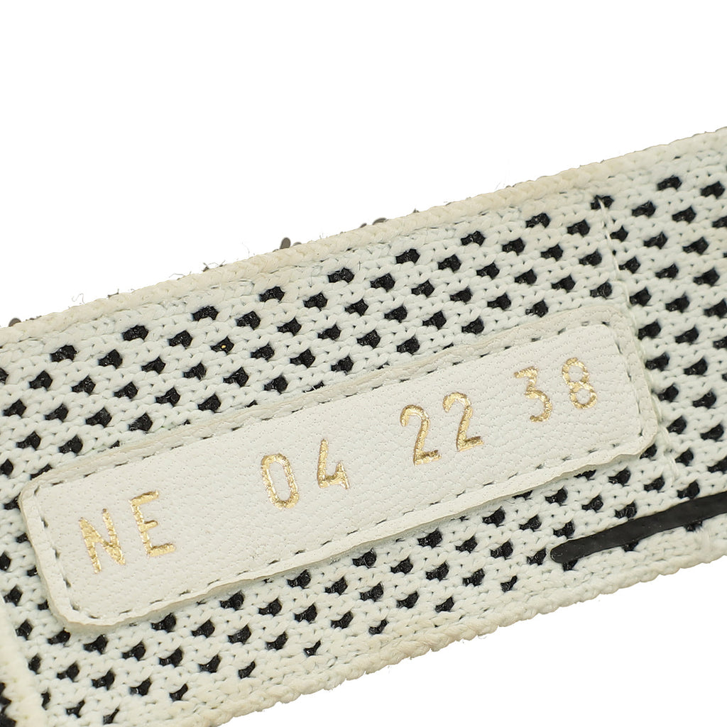 Christian Dior Bicolor DiorAct Technical Mesh Sandal 38