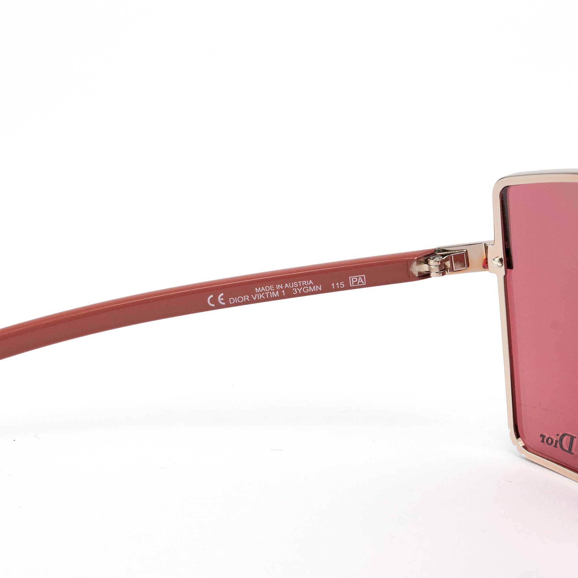 Viktim 1 Pink Shield Sunglasses