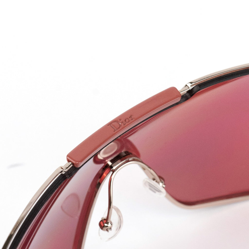 Viktim 1 Pink Shield Sunglasses