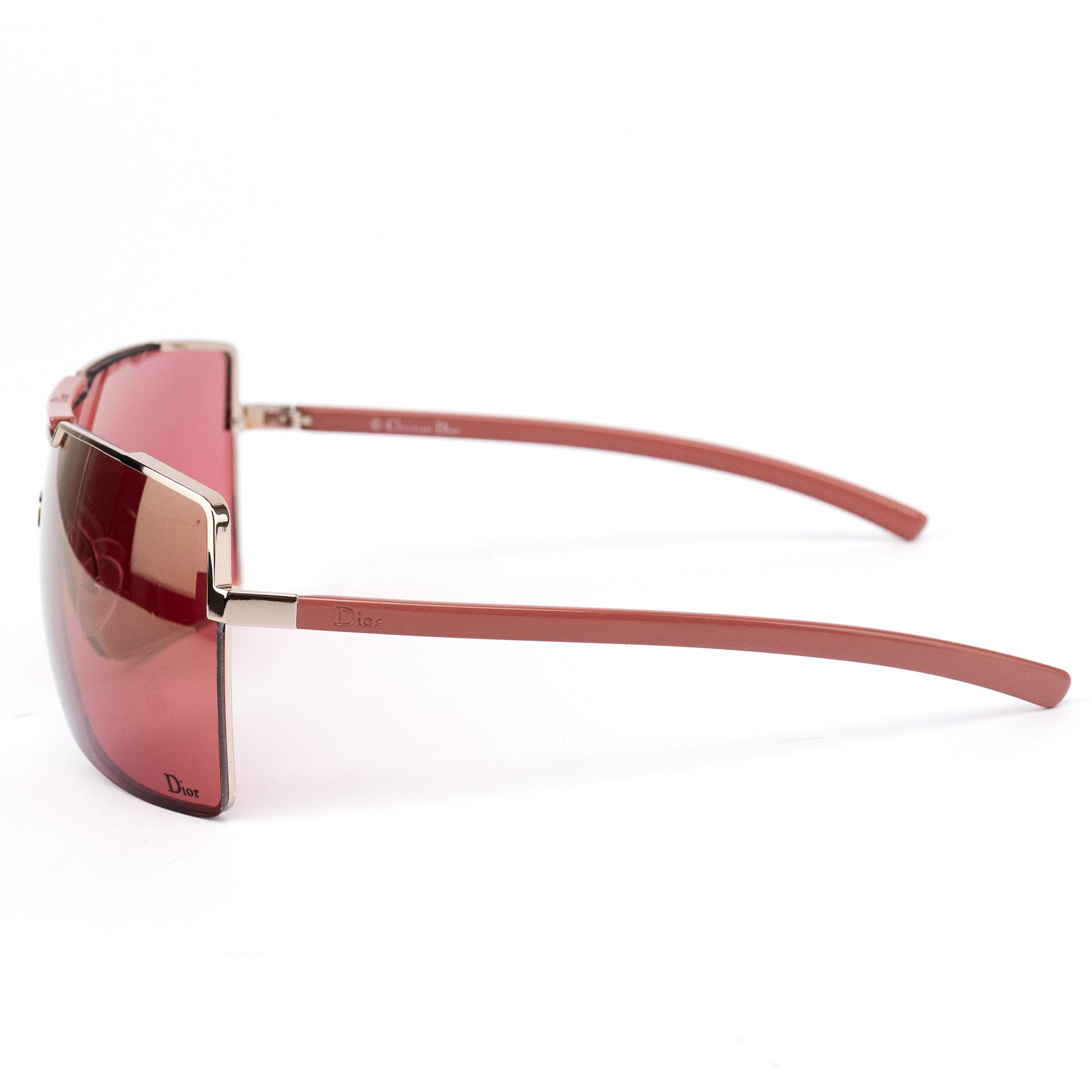 Viktim 1 Pink Shield Sunglasses