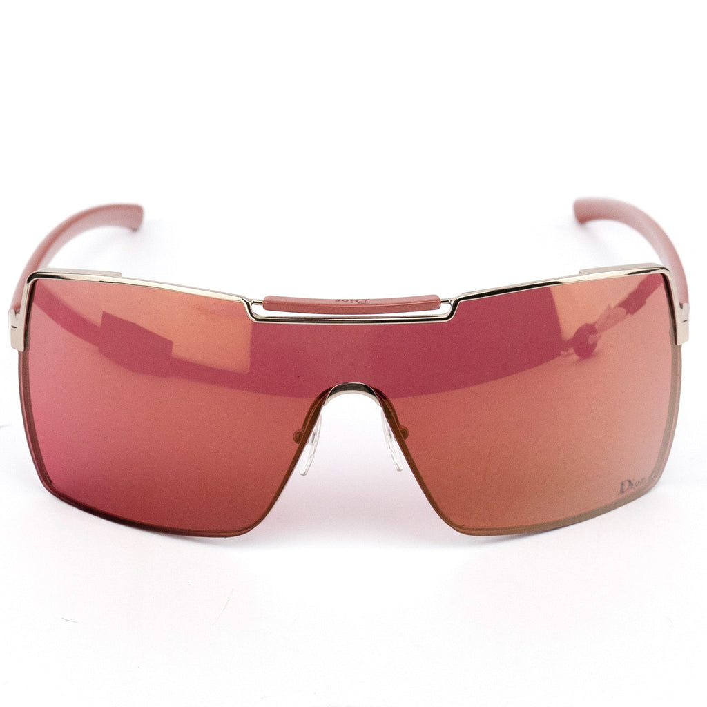 Viktim 1 Pink Shield Sunglasses