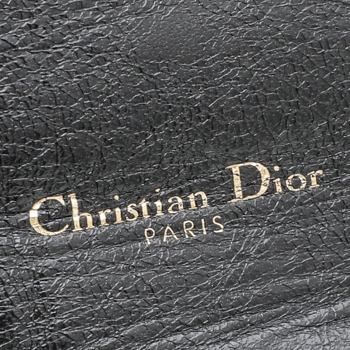 Christian Dior Black Saddle Crinkled Wrapped Belt Medium Bag