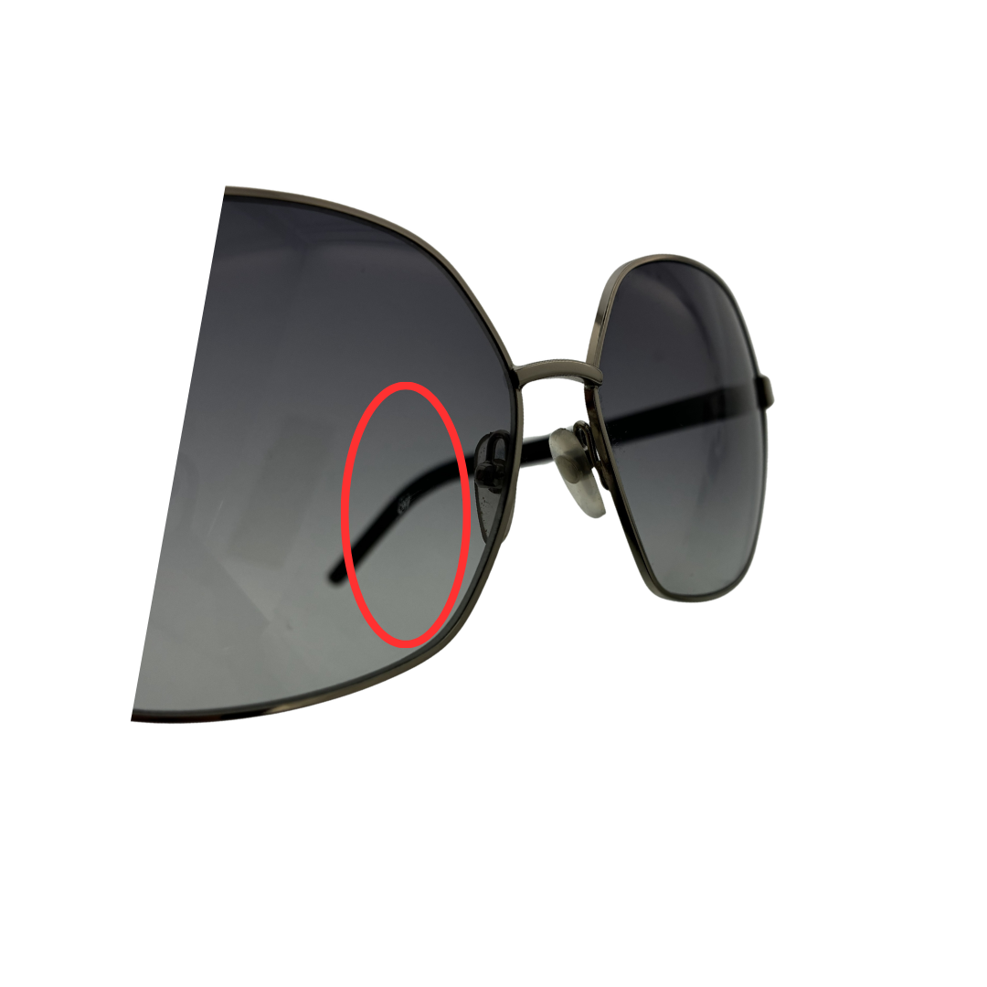 Marc Jacobs Ruthenium Cateye MJ 1006/S 70 06LB Sunglasses