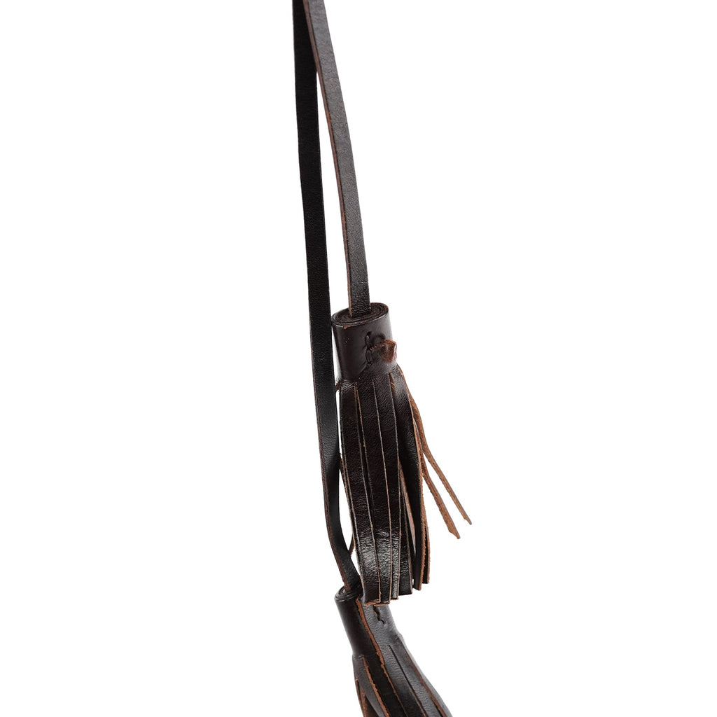 Brown Shearling Butterfly Shoulder Bag