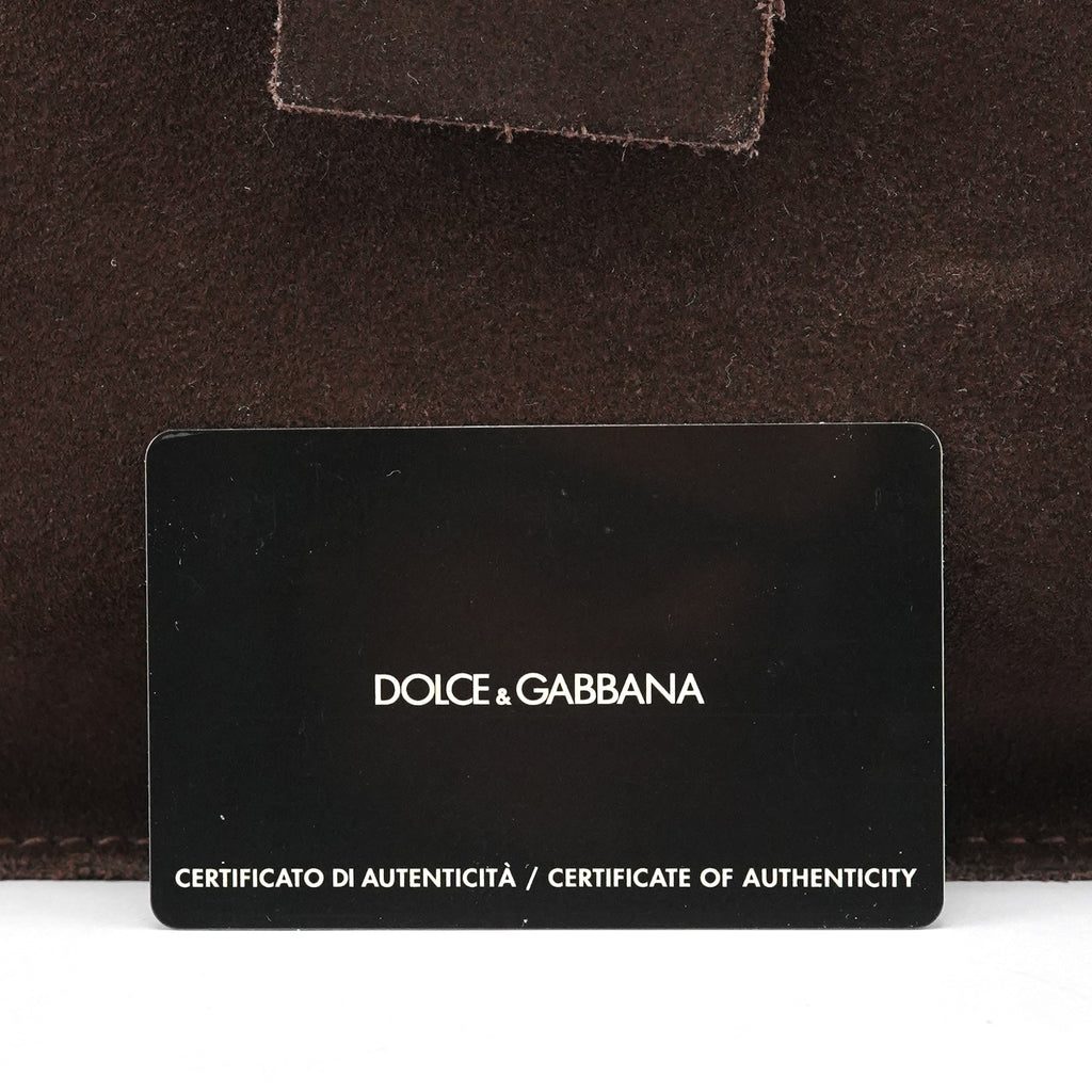 Brown Suede Flap Shoulder Bag
