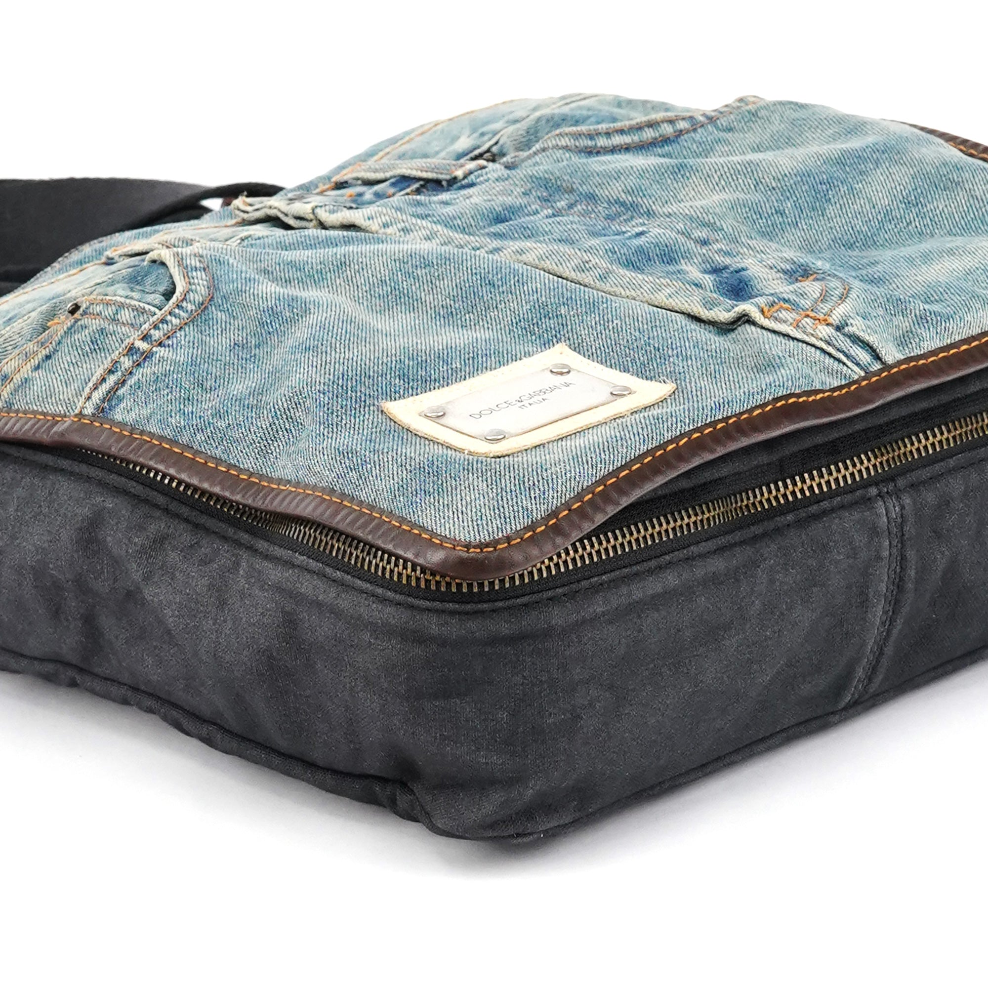 Denim Jeans Crossbody Bag