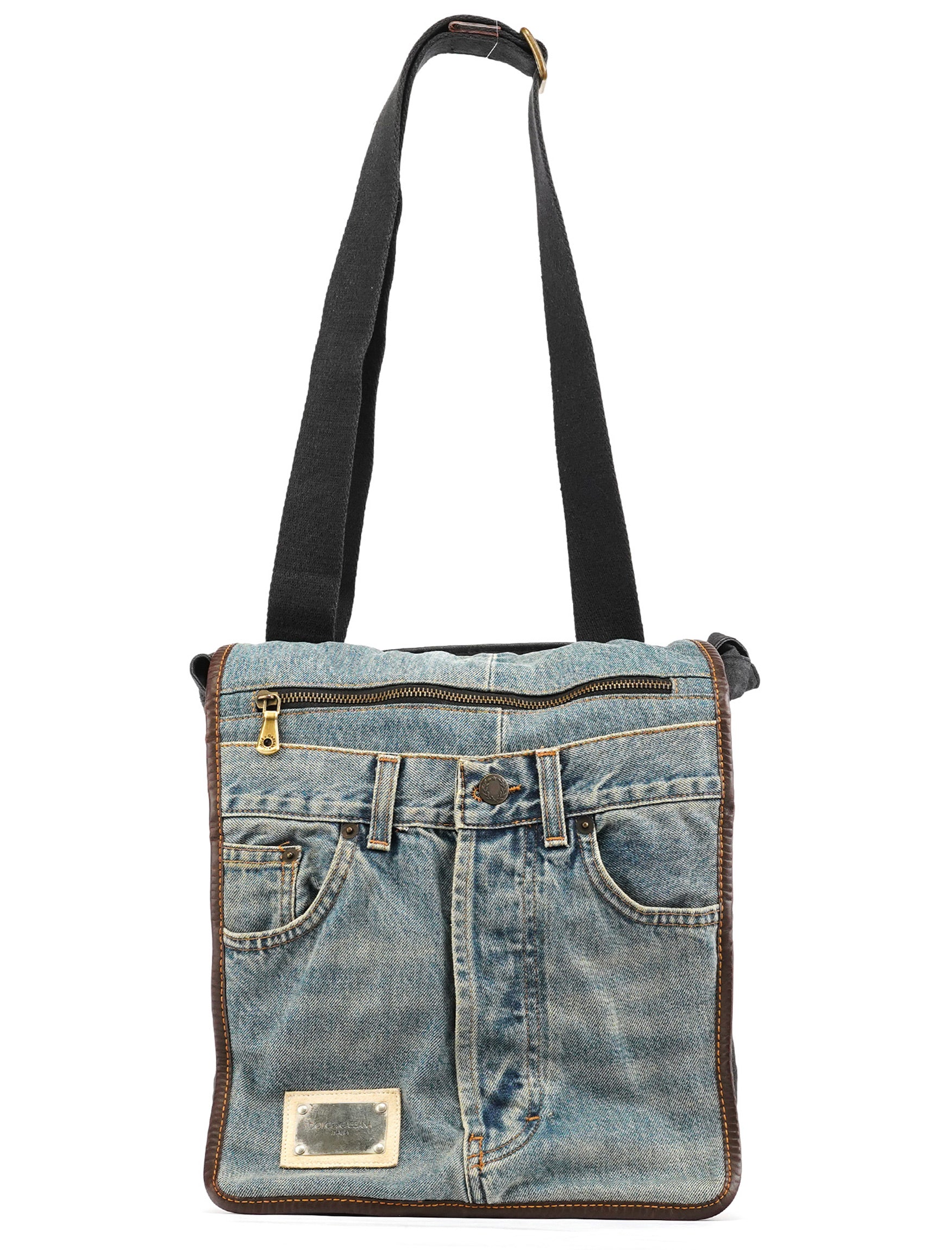 Denim Jeans Crossbody Bag