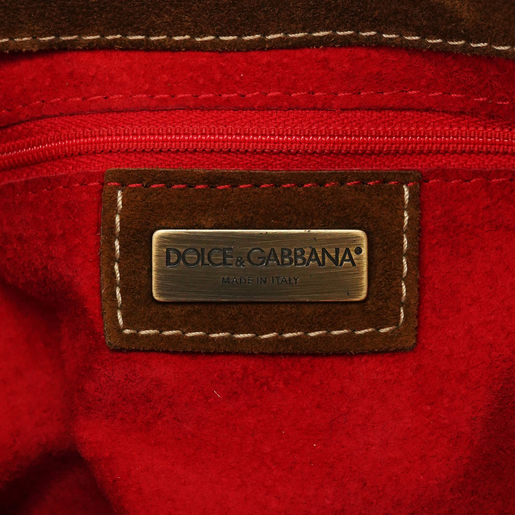 Multicolour Suede Feather Shoulder Bag