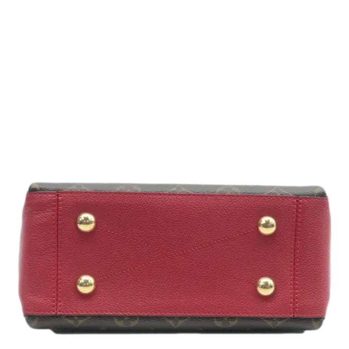LOUIS VUITTON Surene BB Monogram Canvas Shoulder Bag Red