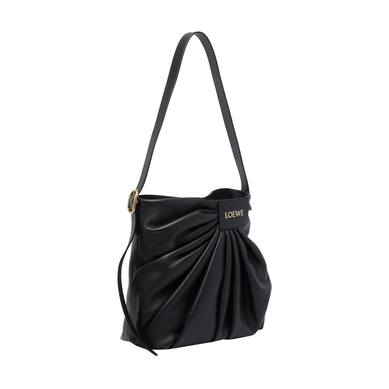 Loewe Women Draped Tote Bag With Loewe Logo