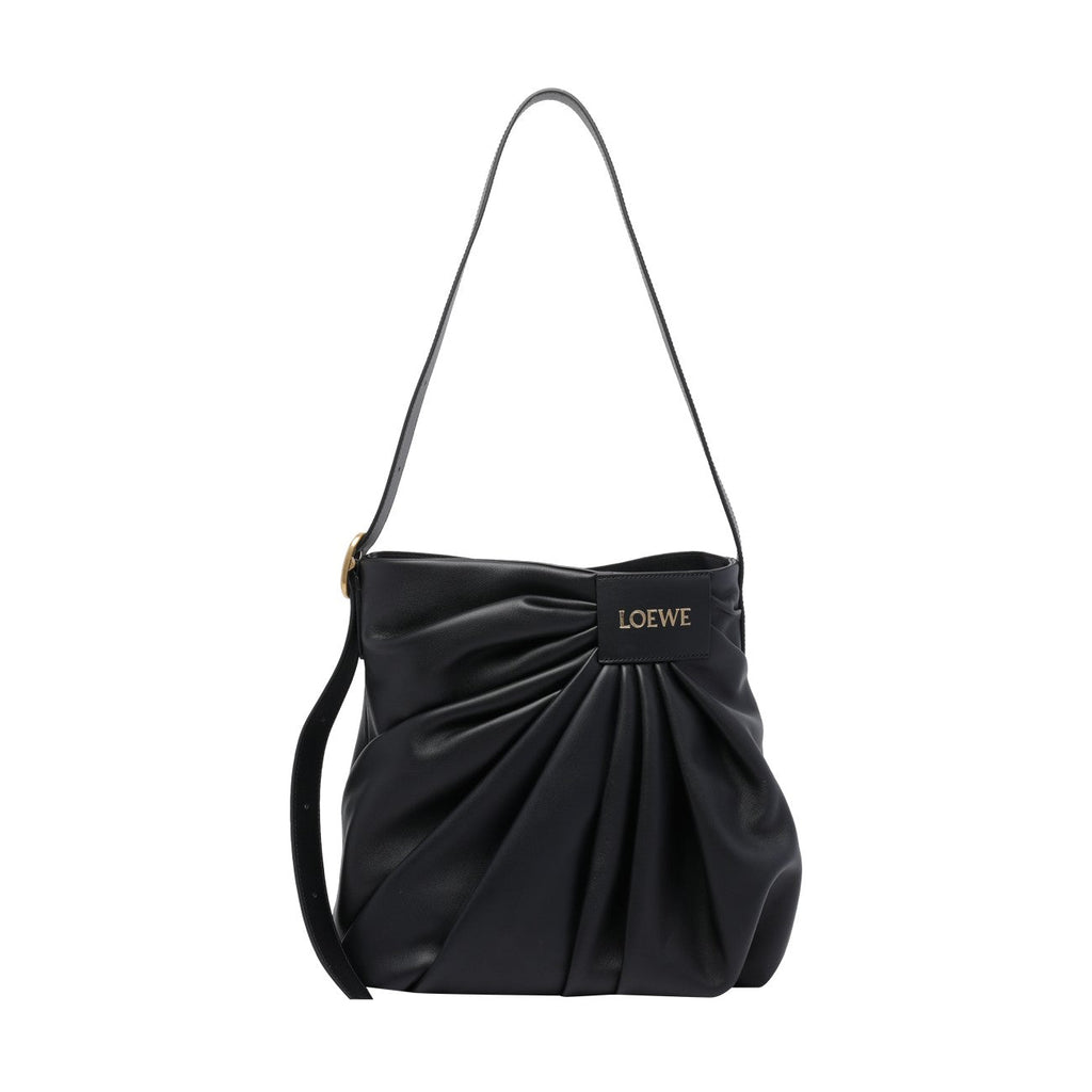 Loewe Women Draped Tote Bag With Loewe Logo
