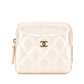 Chanel Coco Mark Matelasse Leather Coin Case