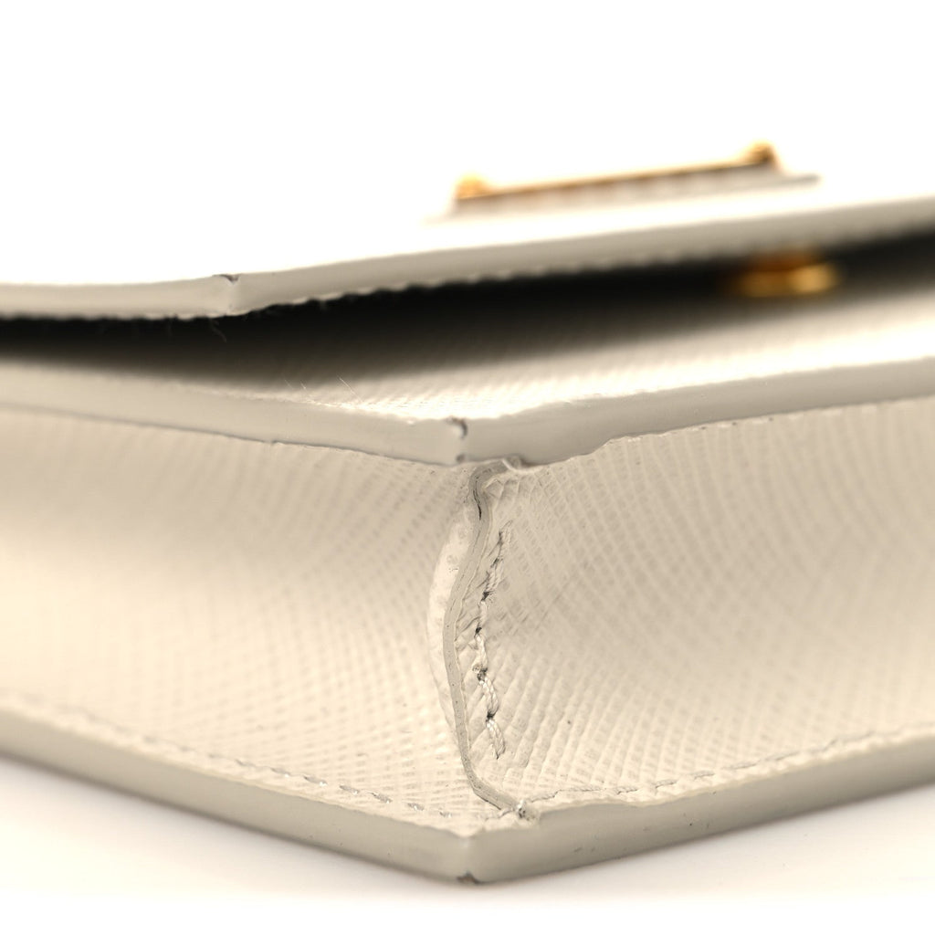 Saffiano Card Holder With Chain Talco