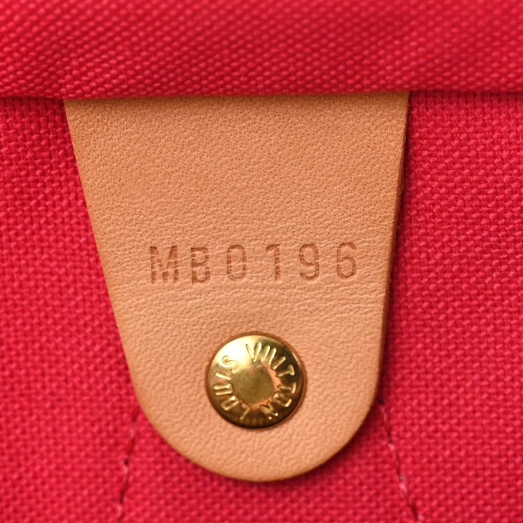 Monogram Bay Speedy 30 Rose Ballerine Poppy