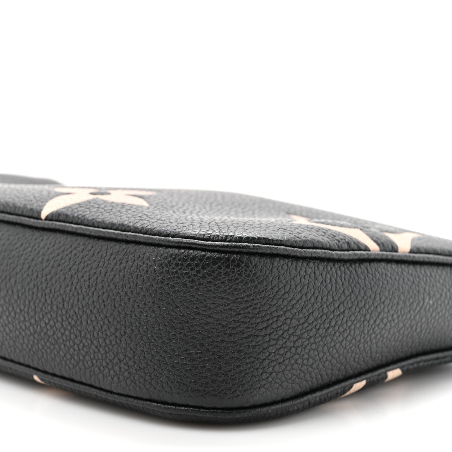 Empreinte Monogram Giant Multi Pochette Accessories Large Pochette Black Beige