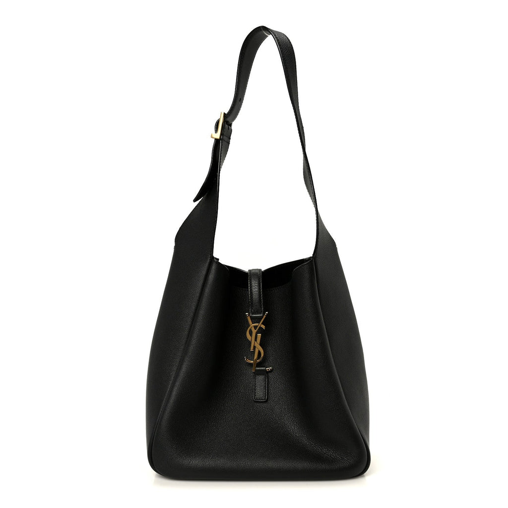Smooth Calfskin Small Le 5 A 7 Soft Hobo Black
