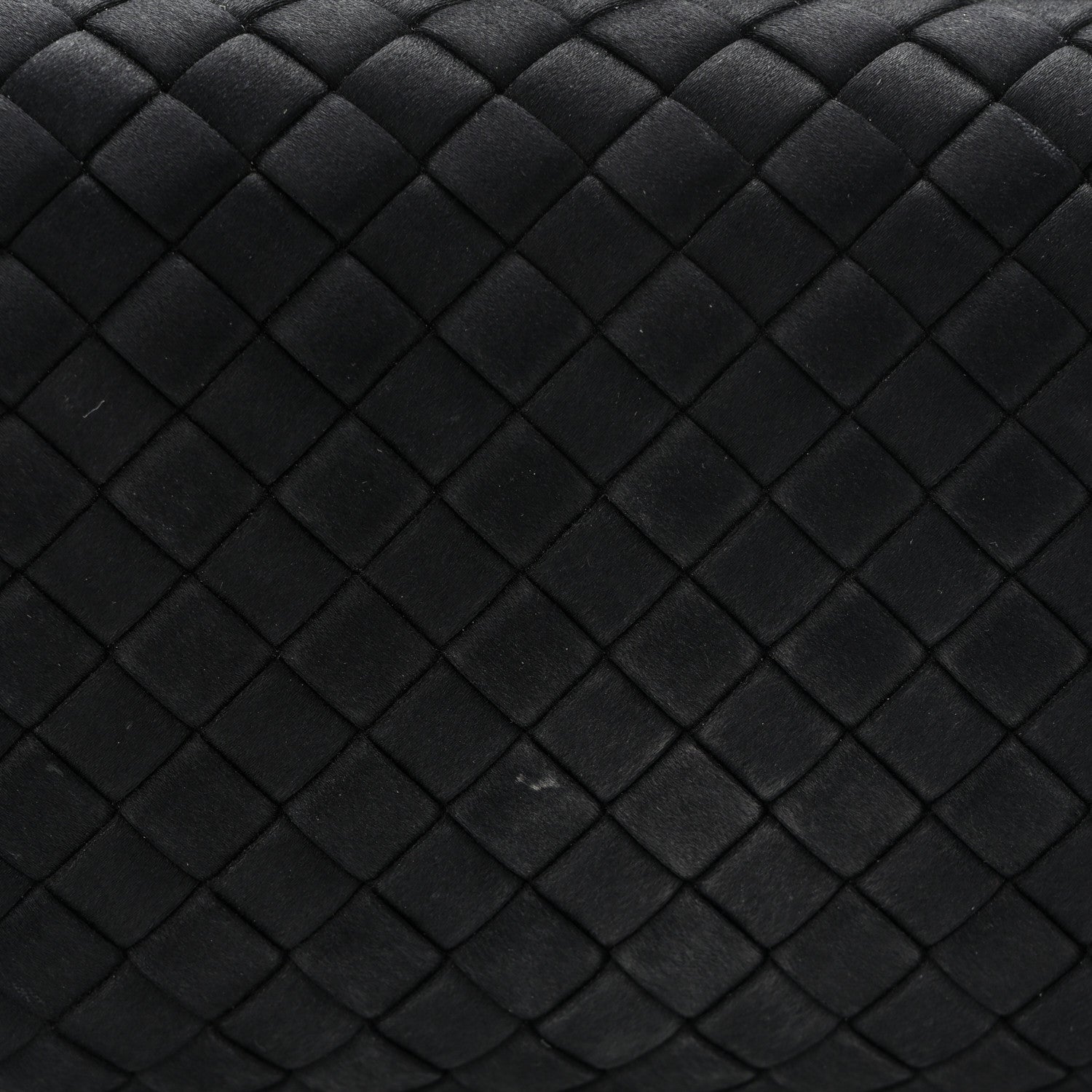 Satin Ayers Intreccio Impero Stretch Knot Clutch Black