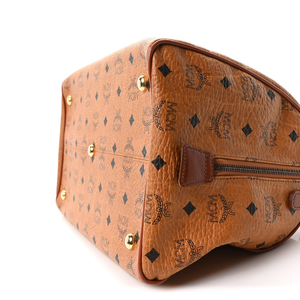 Visetos Essential Boston Bag Cognac