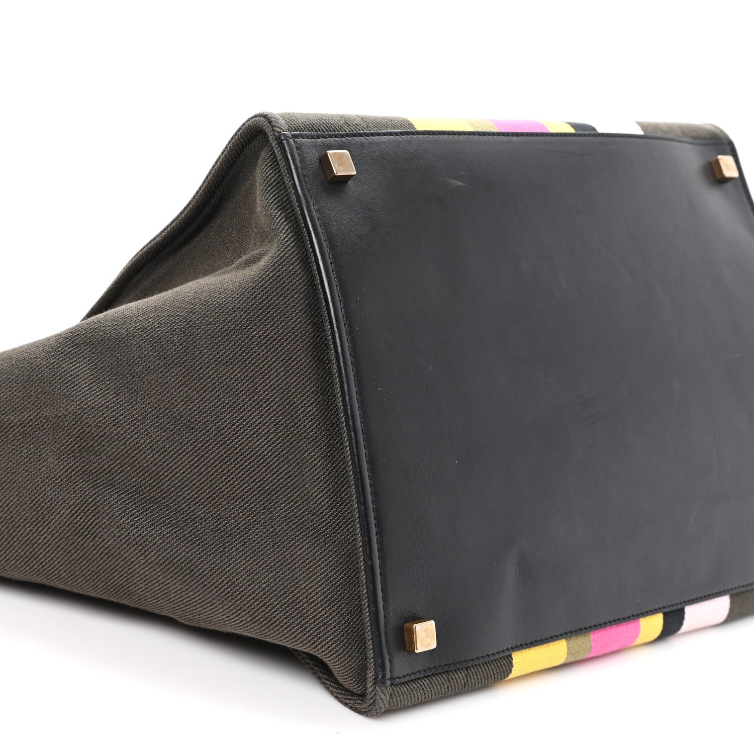 Canvas Striped Medium Phantom Luggage Multicolor