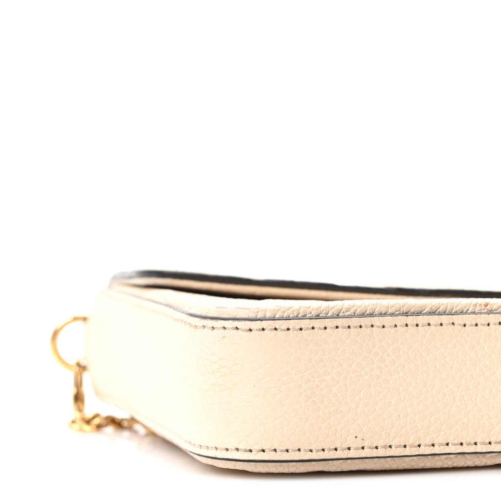 Empreinte Pochette Felicie Chain Wallet Cream