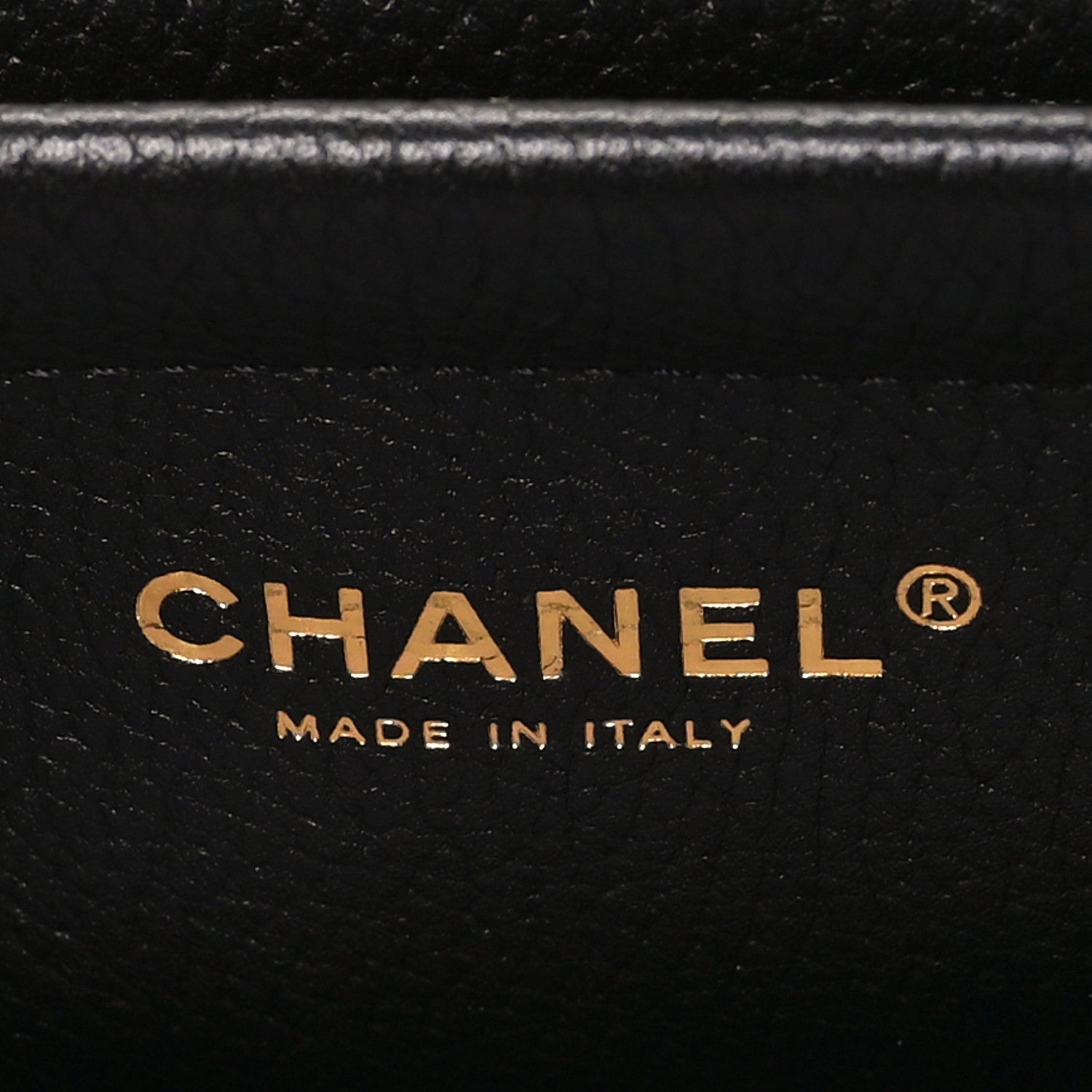 Grained Calfskin Stitched Urban Essentials Small Shopping Bag Black