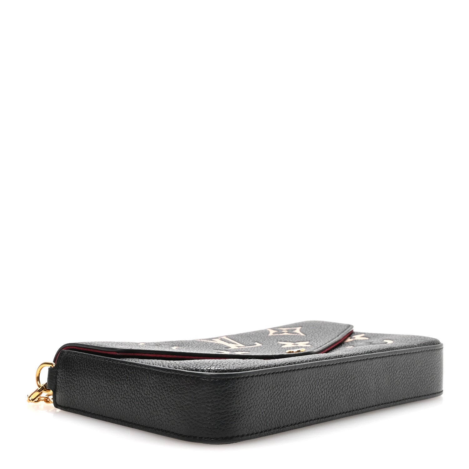 Empreinte Monogram Giant Felicie Pochette Black Beige
