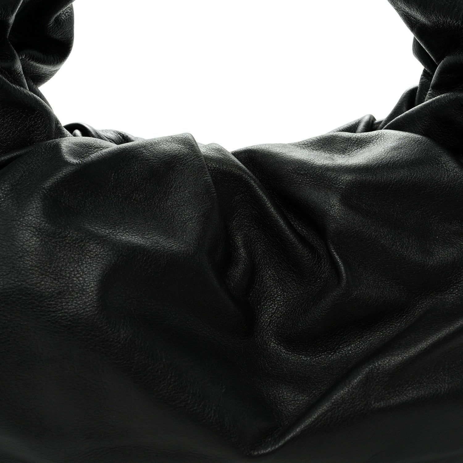 Smooth Butter Calfskin Small The Shoulder Pouch Black