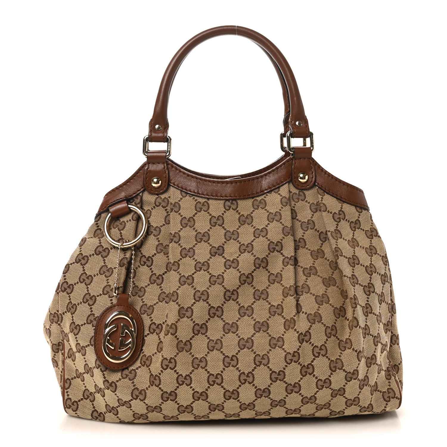 Monogram Medium Sukey Tote Dark Brown
