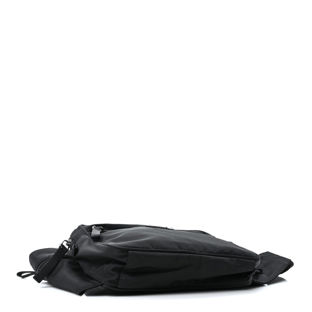 Tessuto Nylon Montagna Belt Bag Black