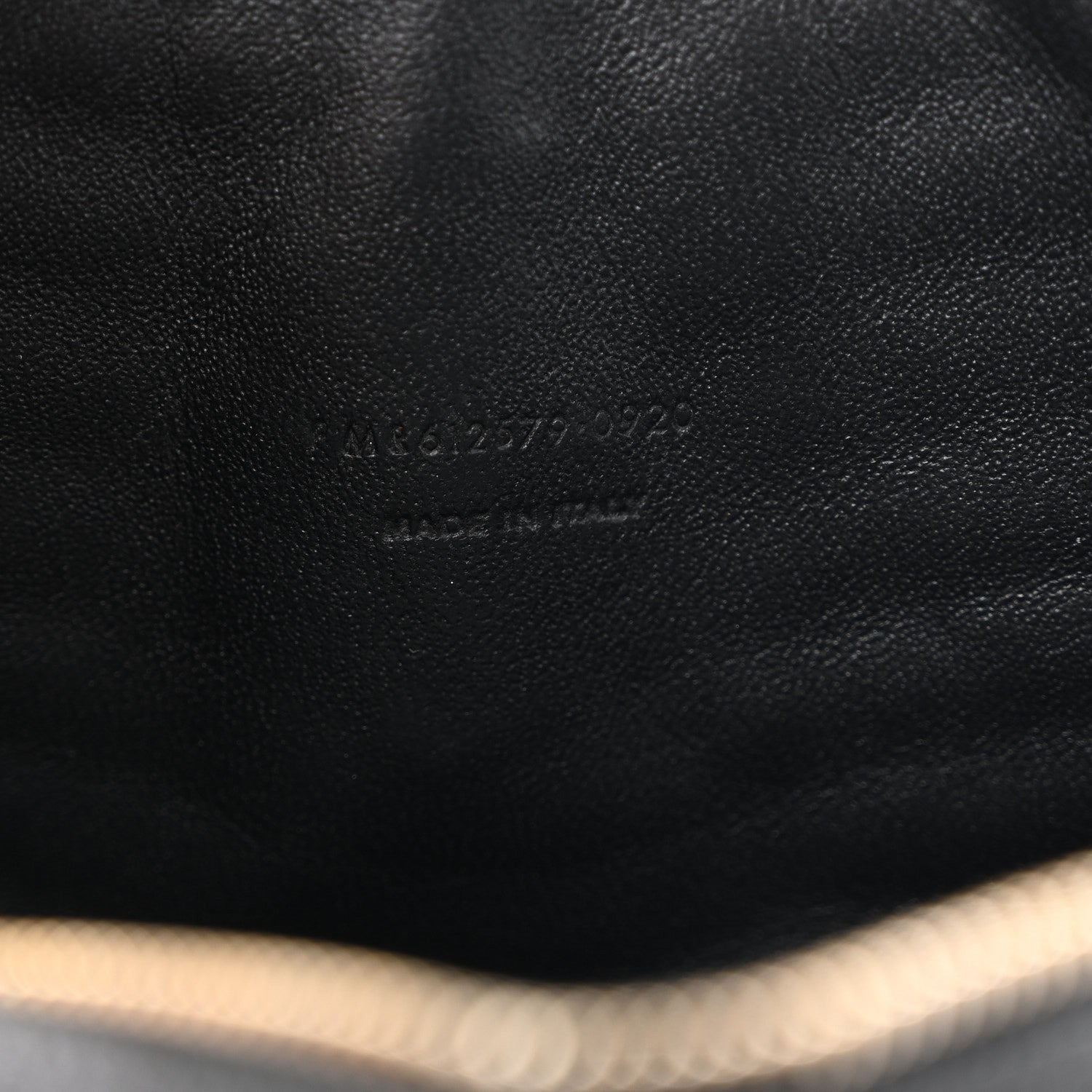 Grain De Poudre Matelasse Monogram Mini Lou Camera Bag Black