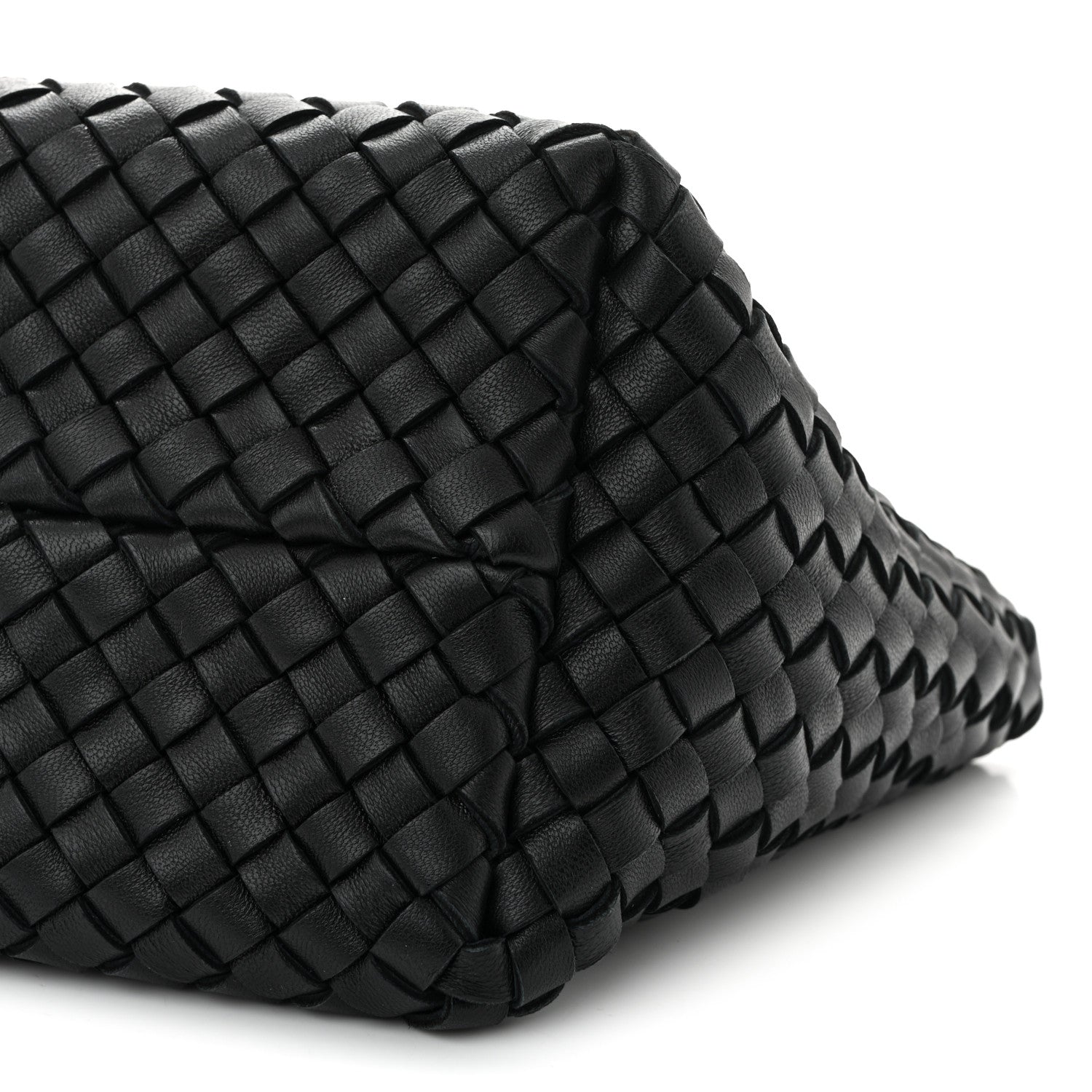 Nappa Intrecciato Mini Cabat Black