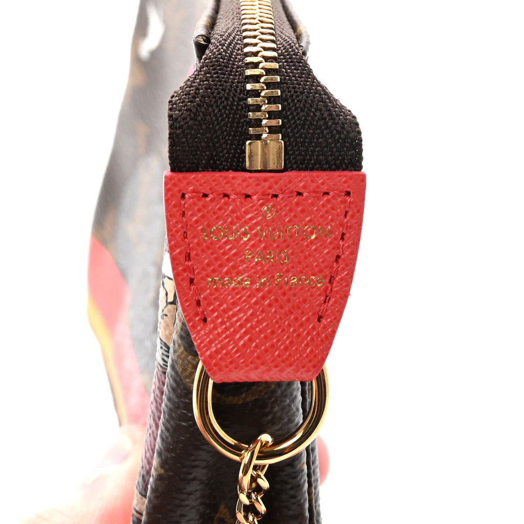 Monogram 2015 Christmas Animation Mini Pochette Accessories