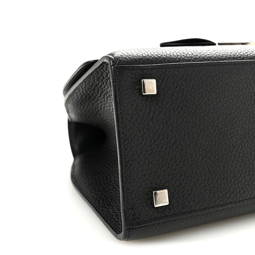 Taurillon Blush Rejane MM Black