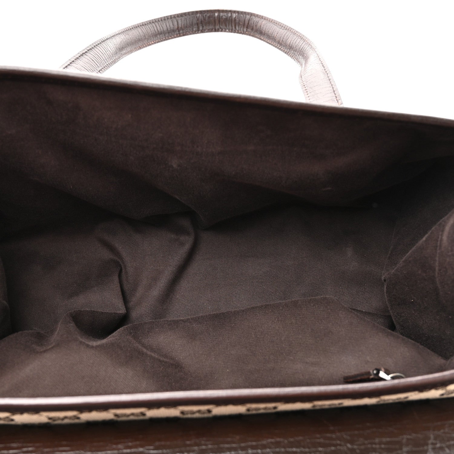 Monogram Bamboo Bullet Bag Dark Brown